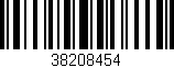 Código de barras (EAN, GTIN, SKU, ISBN): '38208454'
