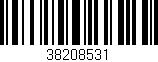 Código de barras (EAN, GTIN, SKU, ISBN): '38208531'
