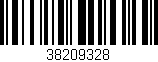 Código de barras (EAN, GTIN, SKU, ISBN): '38209328'