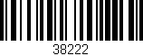 Código de barras (EAN, GTIN, SKU, ISBN): '38222'