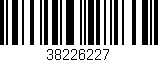Código de barras (EAN, GTIN, SKU, ISBN): '38226227'