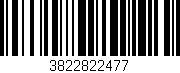 Código de barras (EAN, GTIN, SKU, ISBN): '3822822477'