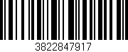 Código de barras (EAN, GTIN, SKU, ISBN): '3822847917'