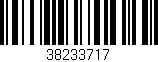 Código de barras (EAN, GTIN, SKU, ISBN): '38233717'