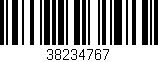 Código de barras (EAN, GTIN, SKU, ISBN): '38234767'