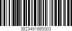 Código de barras (EAN, GTIN, SKU, ISBN): '3823491885003'