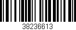 Código de barras (EAN, GTIN, SKU, ISBN): '38236613'