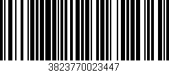 Código de barras (EAN, GTIN, SKU, ISBN): '3823770023447'