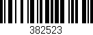 Código de barras (EAN, GTIN, SKU, ISBN): '382523'