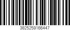 Código de barras (EAN, GTIN, SKU, ISBN): '3825259166447'