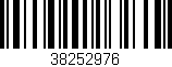 Código de barras (EAN, GTIN, SKU, ISBN): '38252976'