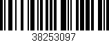 Código de barras (EAN, GTIN, SKU, ISBN): '38253097'