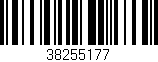 Código de barras (EAN, GTIN, SKU, ISBN): '38255177'