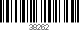 Código de barras (EAN, GTIN, SKU, ISBN): '38262'