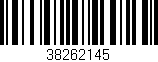 Código de barras (EAN, GTIN, SKU, ISBN): '38262145'