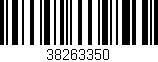 Código de barras (EAN, GTIN, SKU, ISBN): '38263350'