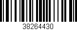 Código de barras (EAN, GTIN, SKU, ISBN): '38264430'