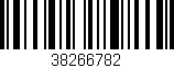 Código de barras (EAN, GTIN, SKU, ISBN): '38266782'
