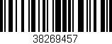 Código de barras (EAN, GTIN, SKU, ISBN): '38269457'