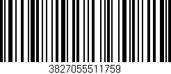 Código de barras (EAN, GTIN, SKU, ISBN): '3827055511759'