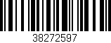 Código de barras (EAN, GTIN, SKU, ISBN): '38272597'