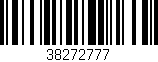 Código de barras (EAN, GTIN, SKU, ISBN): '38272777'