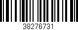 Código de barras (EAN, GTIN, SKU, ISBN): '38276731'