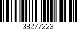 Código de barras (EAN, GTIN, SKU, ISBN): '38277223'