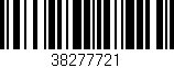 Código de barras (EAN, GTIN, SKU, ISBN): '38277721'