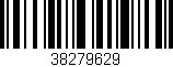 Código de barras (EAN, GTIN, SKU, ISBN): '38279629'