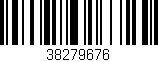Código de barras (EAN, GTIN, SKU, ISBN): '38279676'
