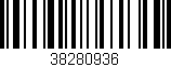 Código de barras (EAN, GTIN, SKU, ISBN): '38280936'