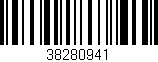 Código de barras (EAN, GTIN, SKU, ISBN): '38280941'