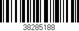 Código de barras (EAN, GTIN, SKU, ISBN): '38285188'