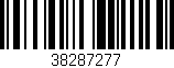 Código de barras (EAN, GTIN, SKU, ISBN): '38287277'