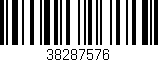 Código de barras (EAN, GTIN, SKU, ISBN): '38287576'
