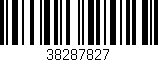 Código de barras (EAN, GTIN, SKU, ISBN): '38287827'