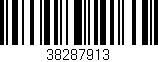 Código de barras (EAN, GTIN, SKU, ISBN): '38287913'