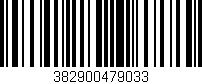 Código de barras (EAN, GTIN, SKU, ISBN): '382900479033'