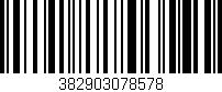 Código de barras (EAN, GTIN, SKU, ISBN): '382903078578'