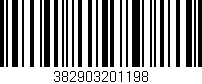 Código de barras (EAN, GTIN, SKU, ISBN): '382903201198'