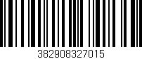 Código de barras (EAN, GTIN, SKU, ISBN): '382908327015'