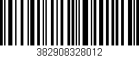 Código de barras (EAN, GTIN, SKU, ISBN): '382908328012'