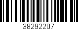 Código de barras (EAN, GTIN, SKU, ISBN): '38292207'