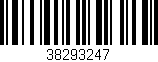 Código de barras (EAN, GTIN, SKU, ISBN): '38293247'