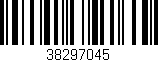 Código de barras (EAN, GTIN, SKU, ISBN): '38297045'
