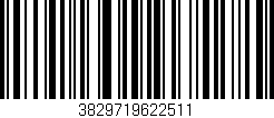 Código de barras (EAN, GTIN, SKU, ISBN): '3829719622511'