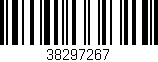 Código de barras (EAN, GTIN, SKU, ISBN): '38297267'