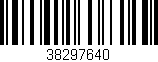 Código de barras (EAN, GTIN, SKU, ISBN): '38297640'