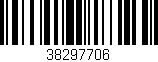 Código de barras (EAN, GTIN, SKU, ISBN): '38297706'